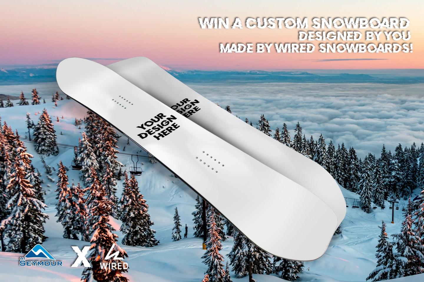 Wired Snowboards Giveaway Mt Seymour